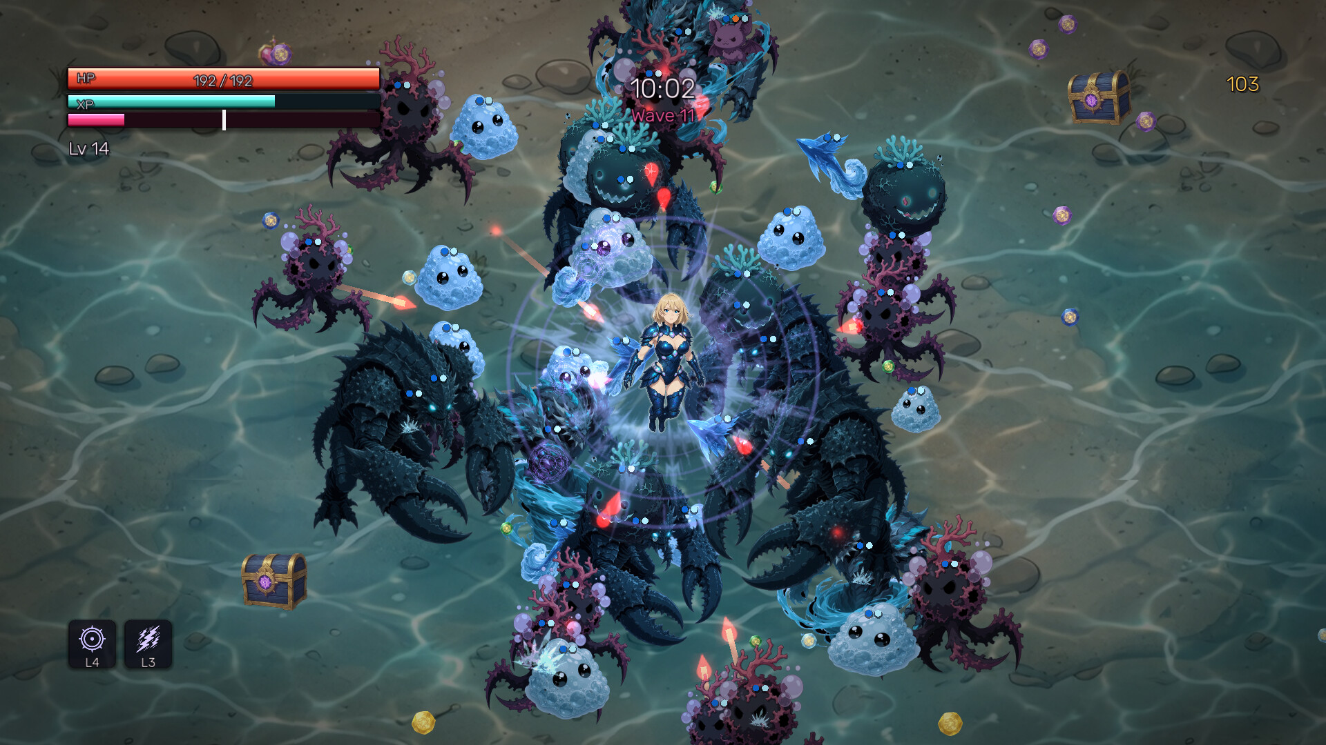 Elemancer: Chain Reaction screenshot #4