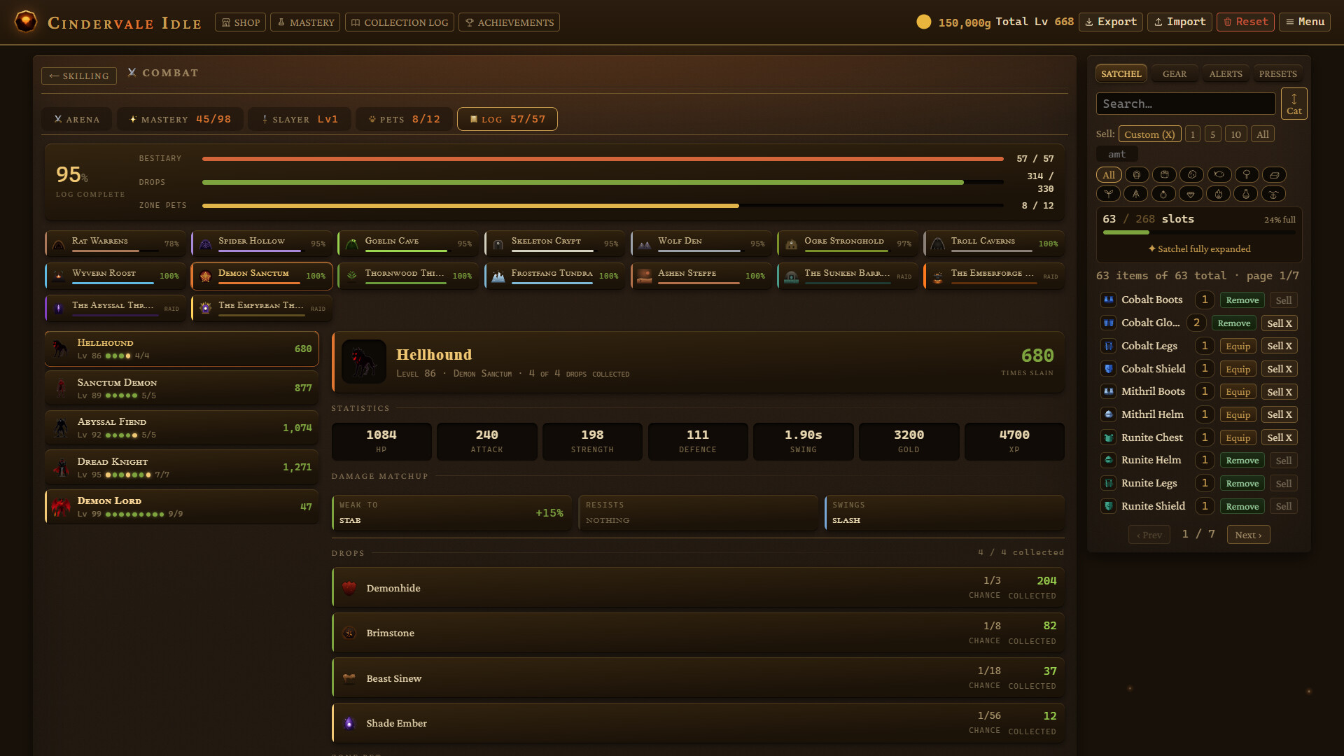 Cindervale Idle screenshot 6