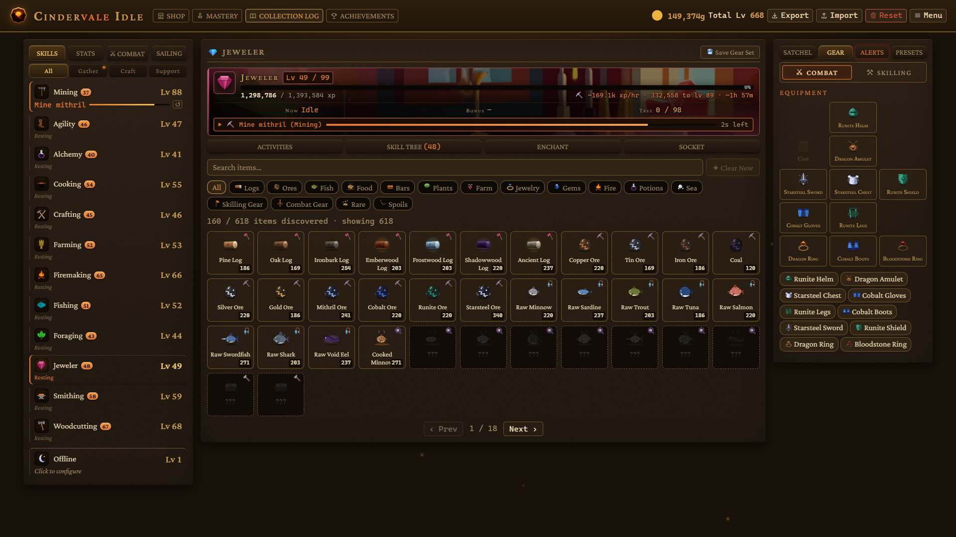 Cindervale Idle screenshot 16