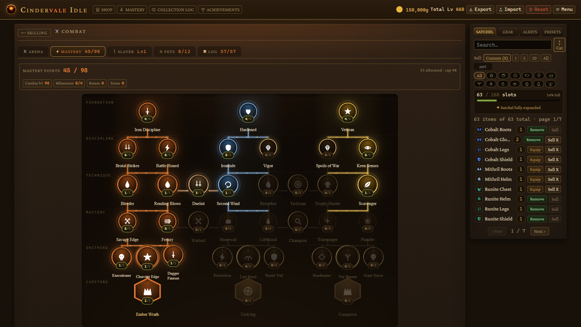 Cindervale Idle screenshot 11