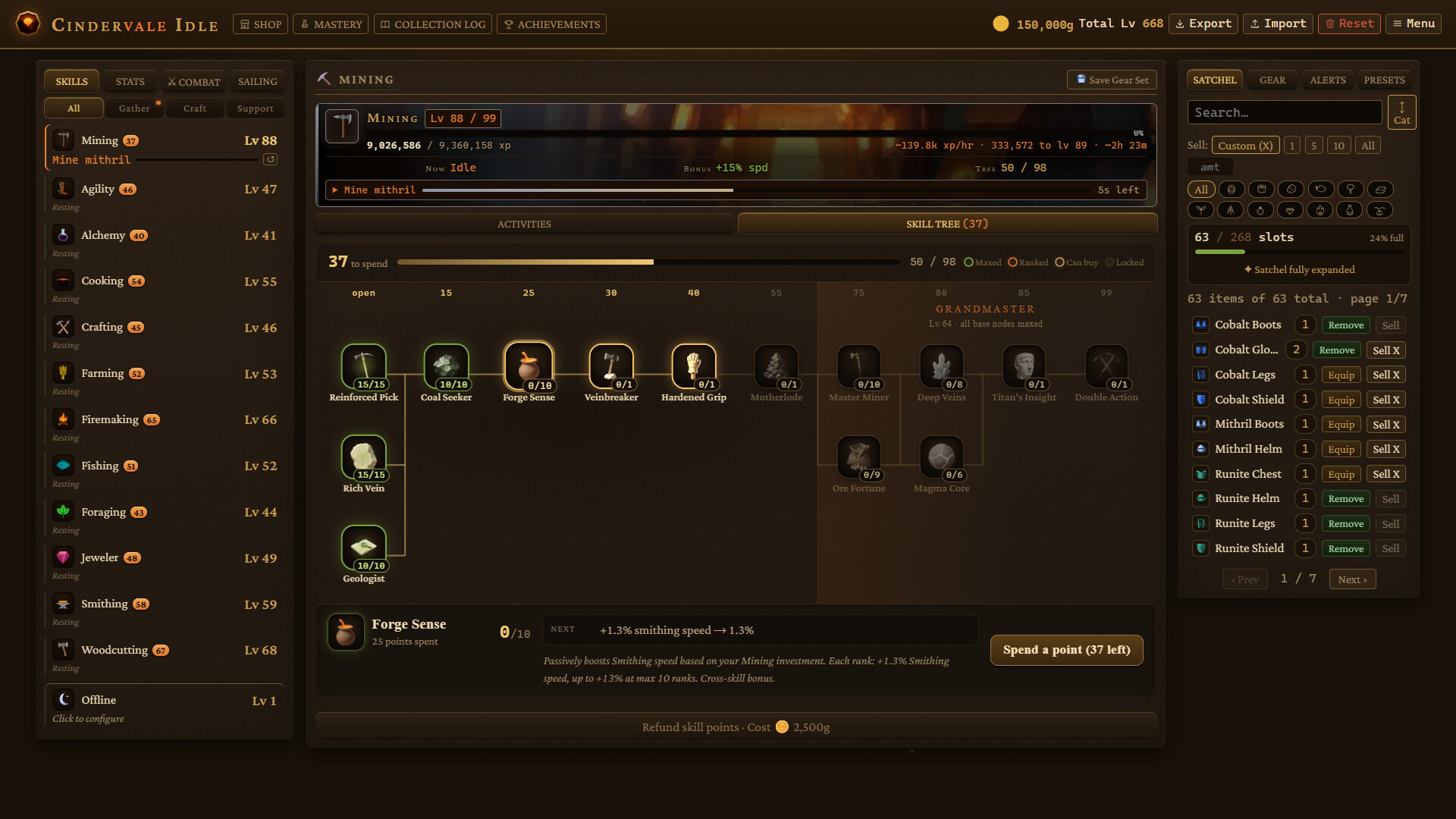 Cindervale Idle screenshot #9