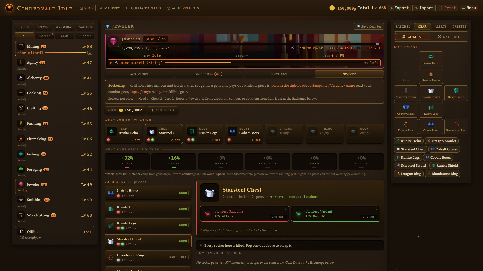 Cindervale Idle screenshot #12