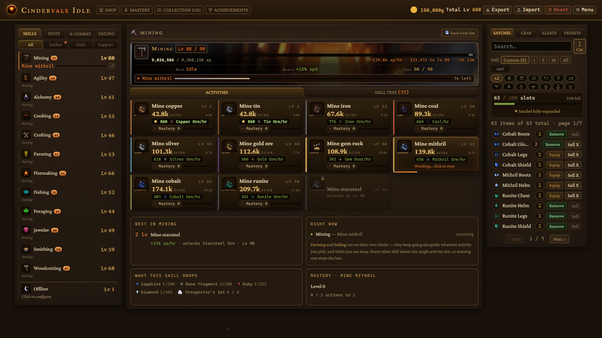Cindervale Idle screenshot 8