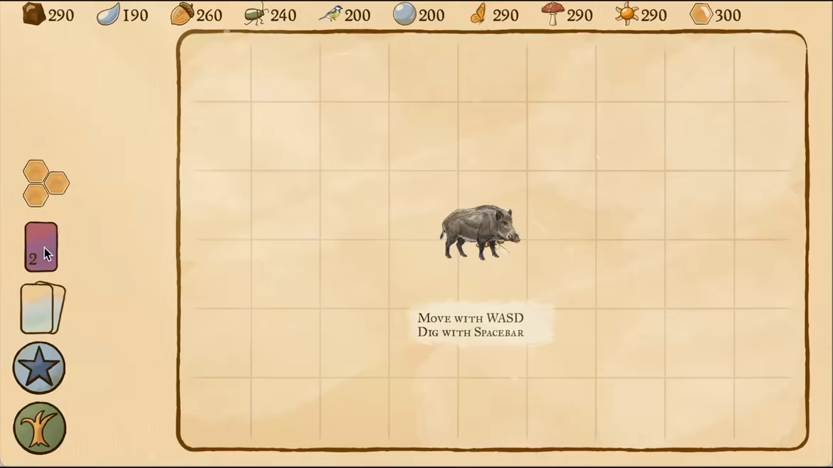 Wild Boar Digging video 4