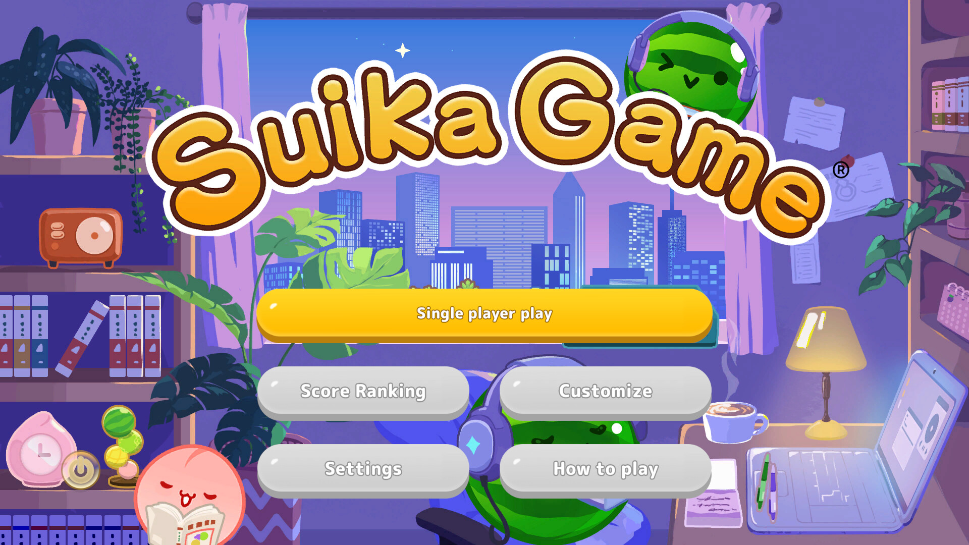 Suika Game Night Chill