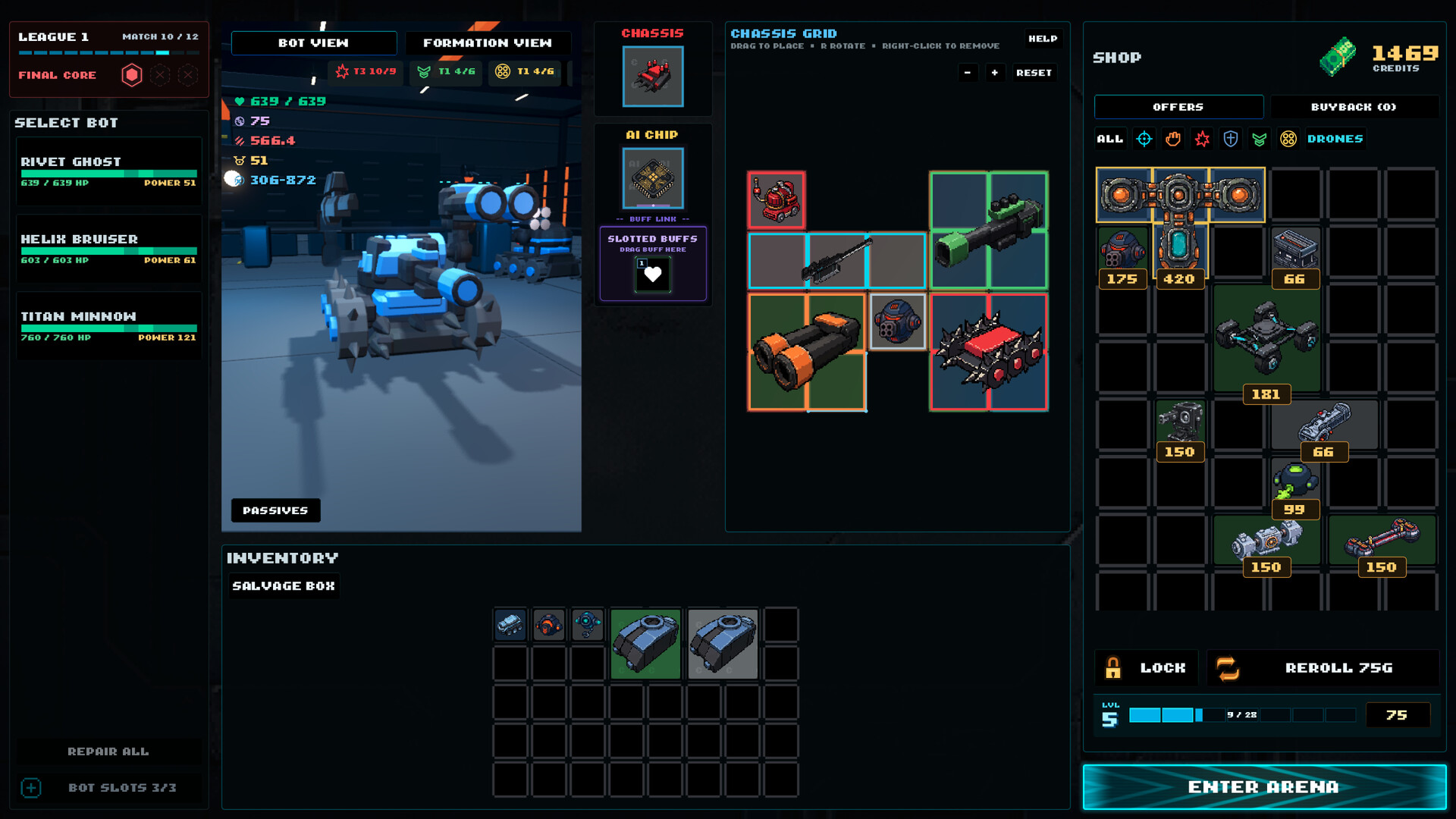 Battle Bot Tactics screenshot #2