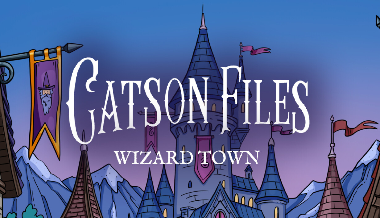 Catson Files: Wizard Town cover art