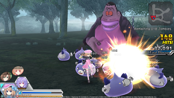 MegaTagmension Blanc + Neptune VS Zombies (Neptunia) screenshot 19