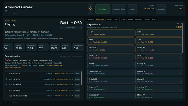 Armored Career screenshot 1