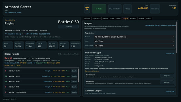 Armored Career screenshot 4