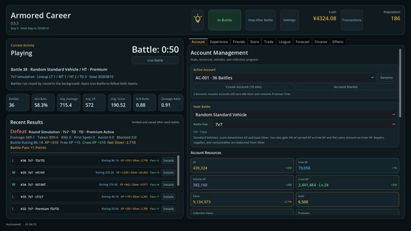 Armored Career screenshot 2