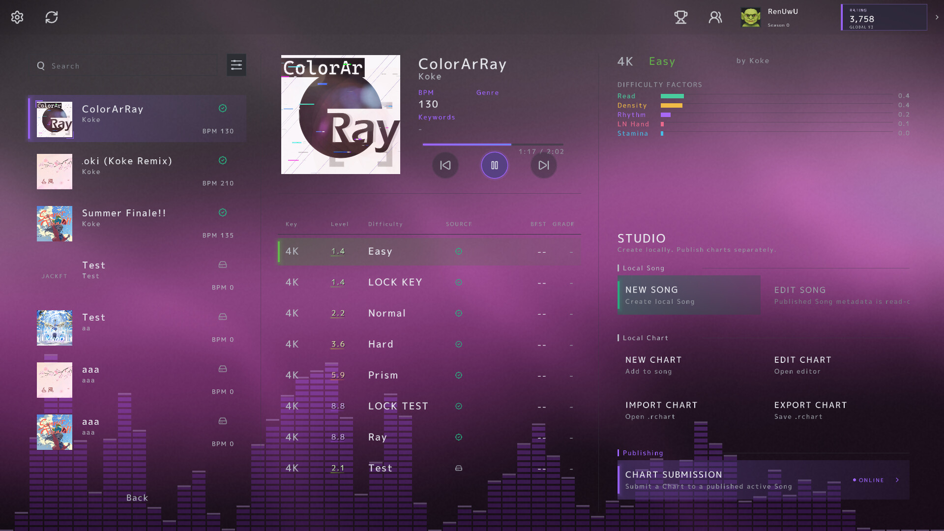 raythm screenshot 4
