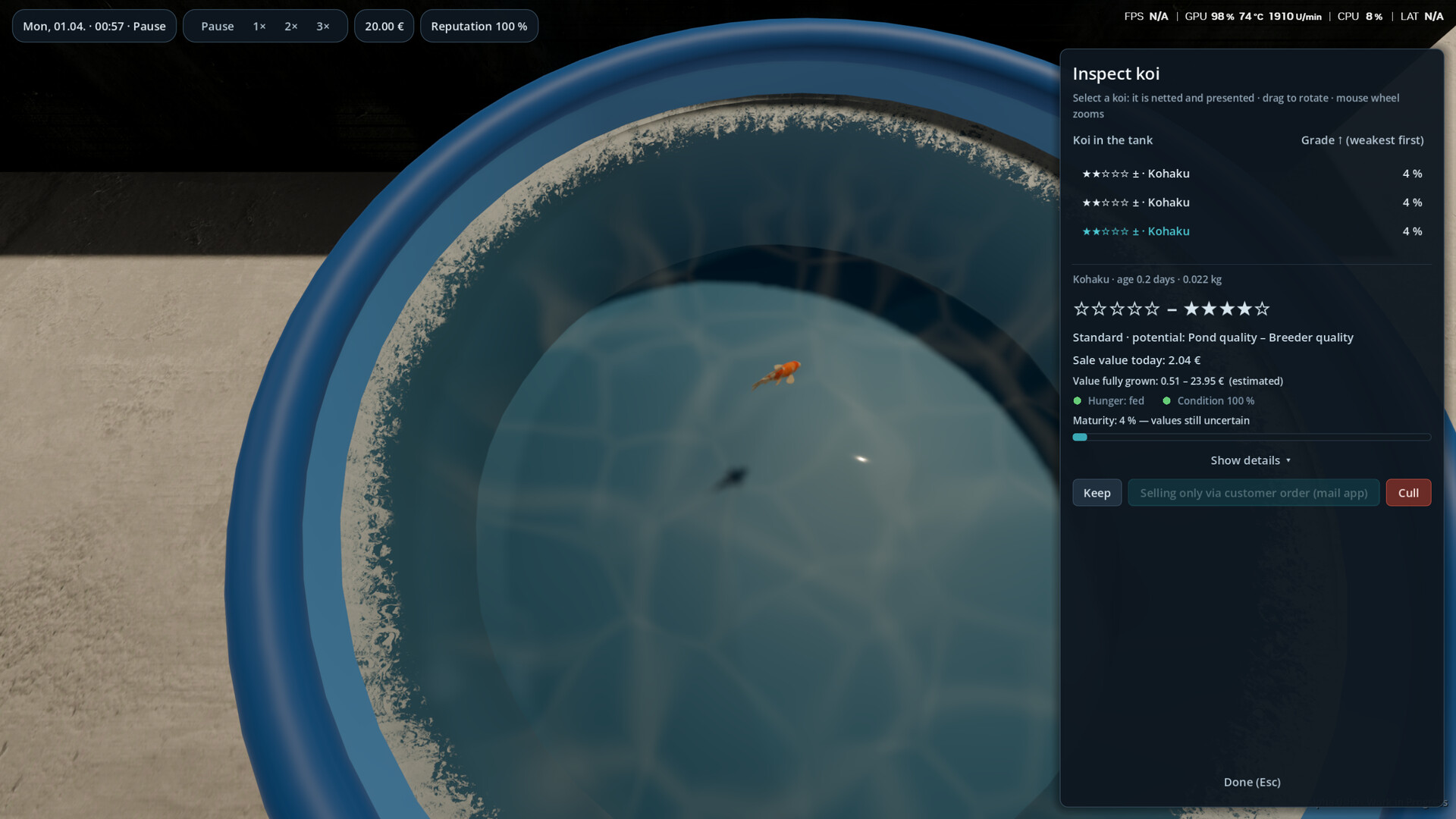 Aquaculture Simulator screenshot 4