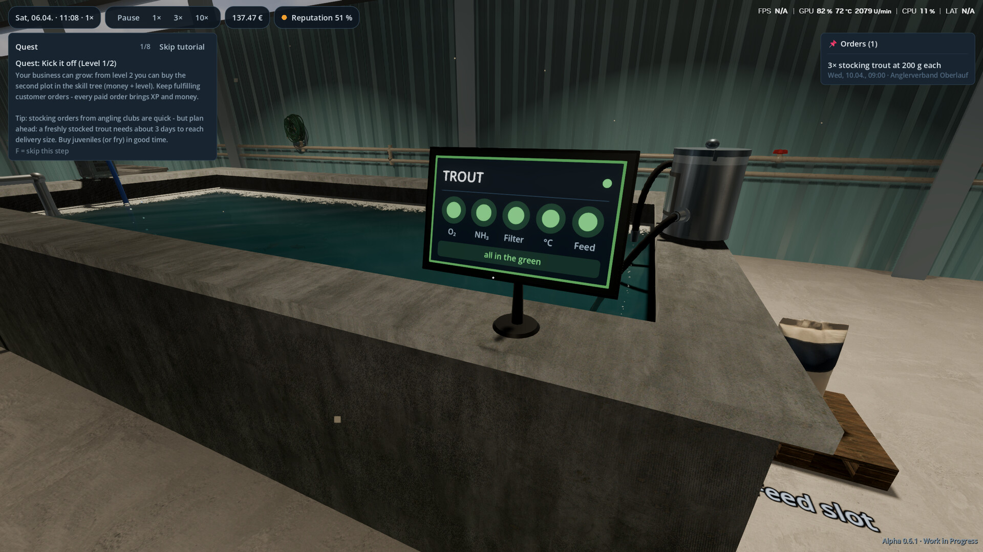 Aquaculture Simulator screenshot 3