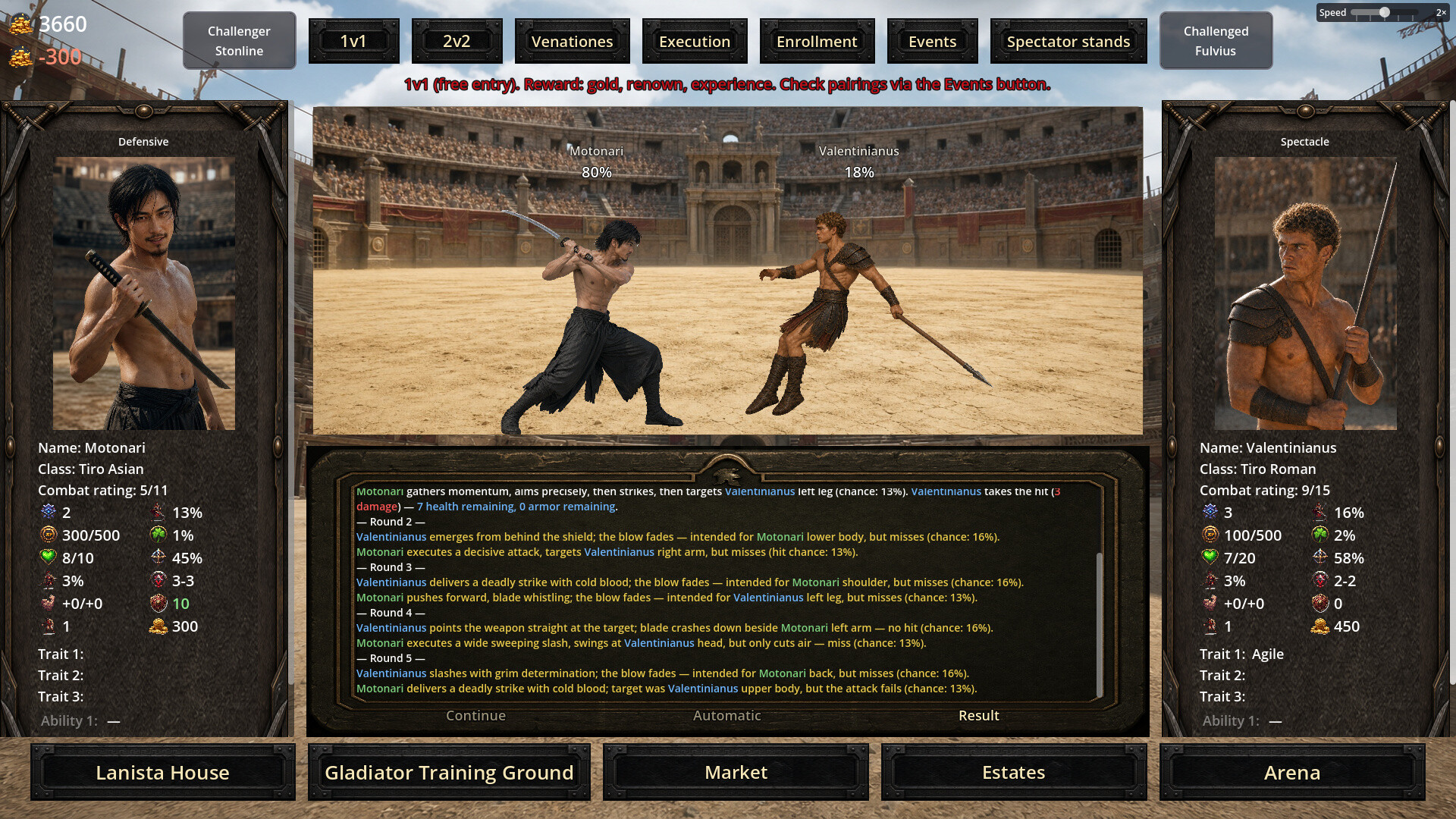 Ludus Manager: Gladiator Tycoon screenshot 8