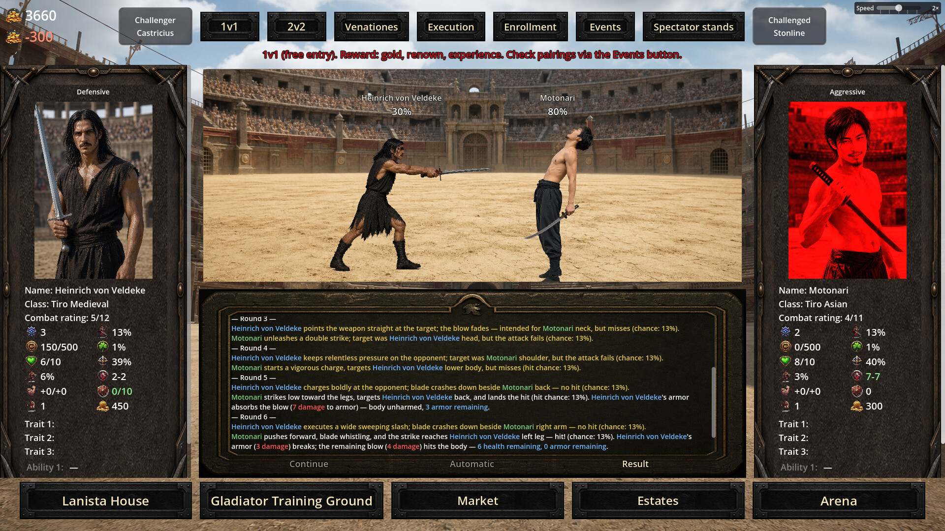 Ludus Manager: Gladiator Tycoon screenshot 9