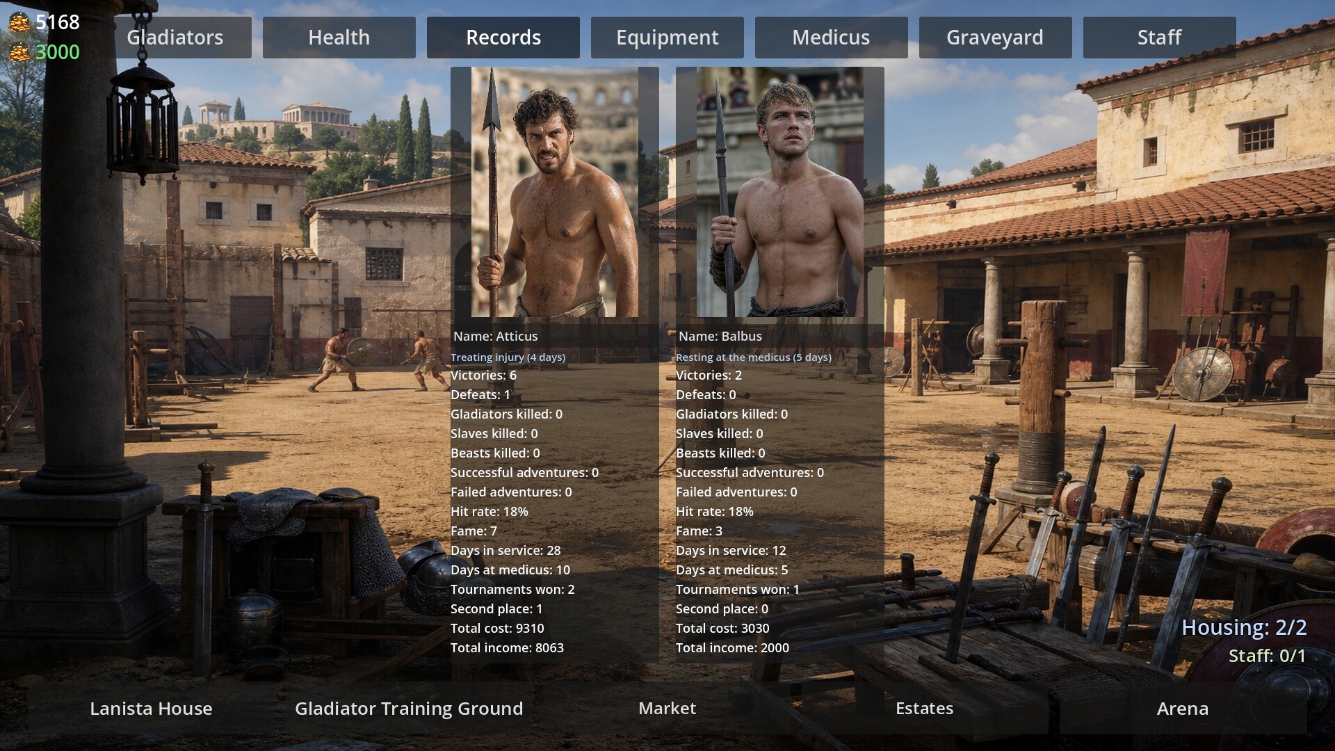 Ludus Manager: Gladiator Tycoon screenshot #13