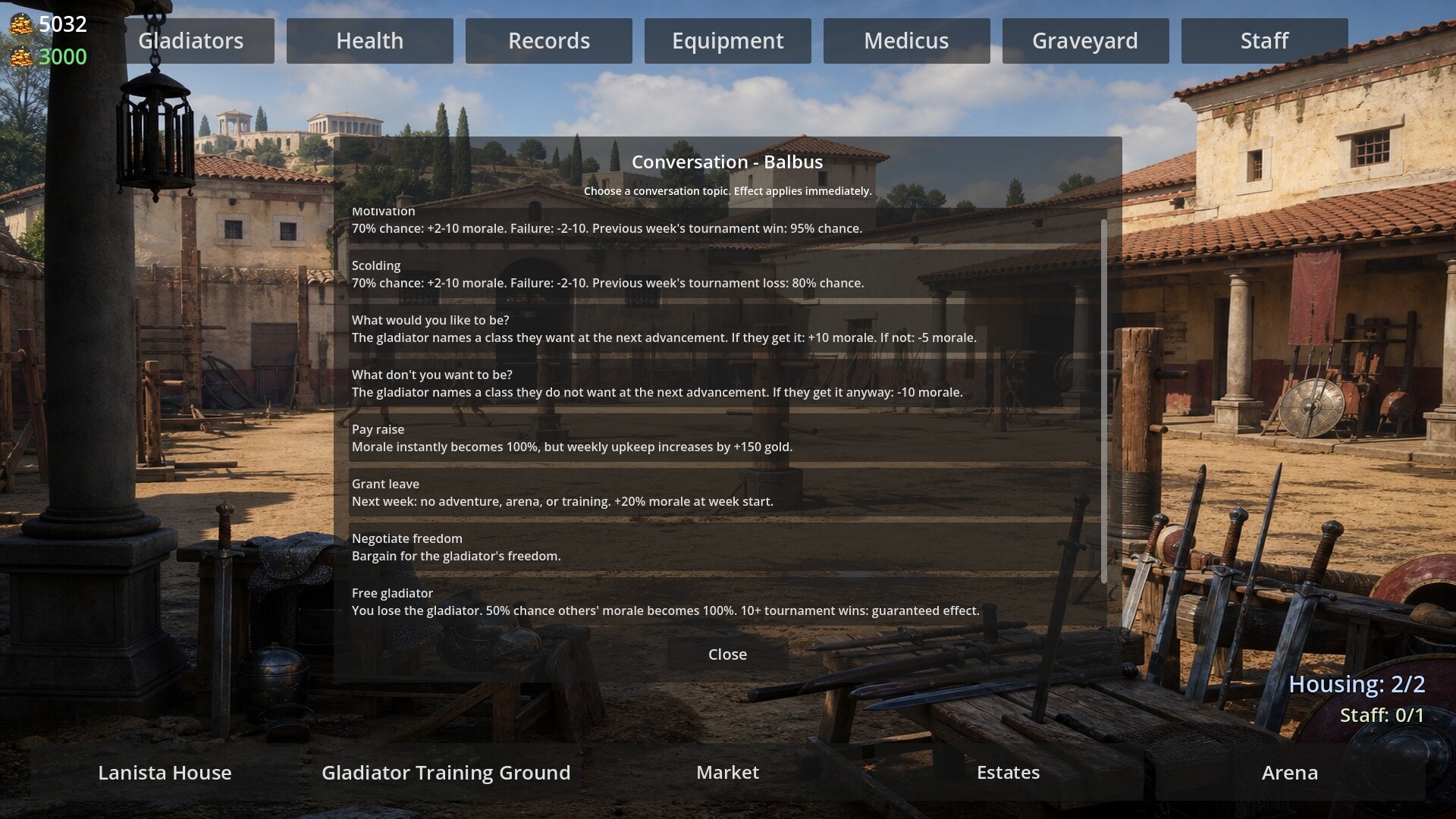 Ludus Manager: Gladiator Tycoon screenshot #16