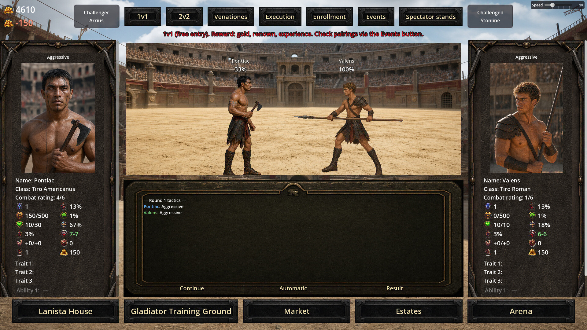 Ludus Manager: Gladiator Tycoon screenshot 5