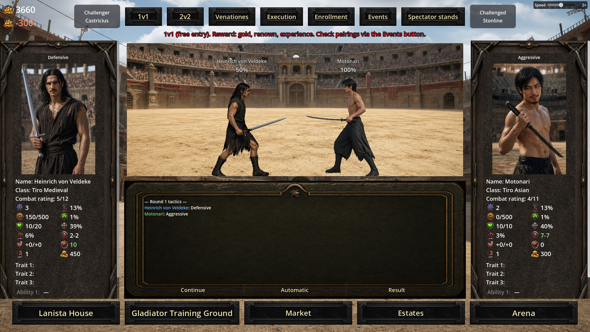 Ludus Manager: Gladiator Tycoon screenshot 3