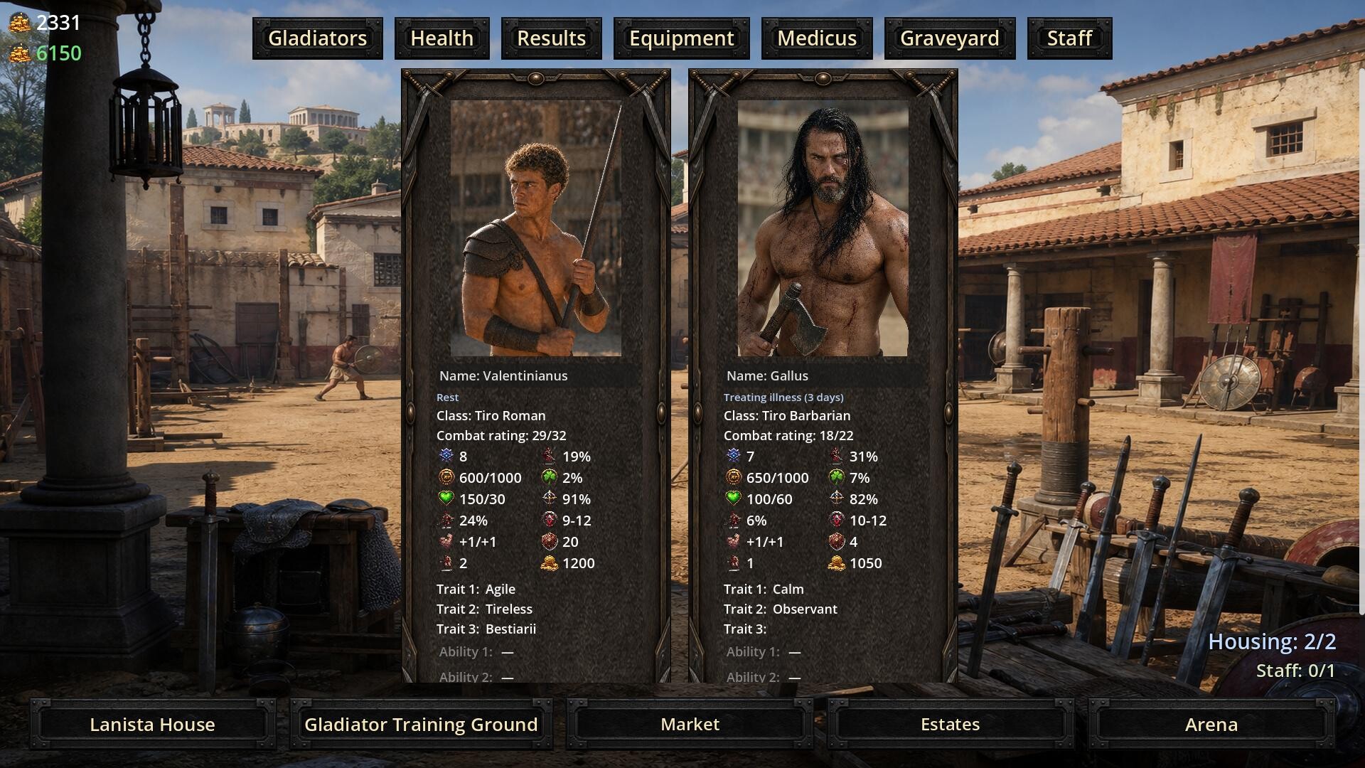 Ludus Manager: Gladiator Tycoon screenshot 16