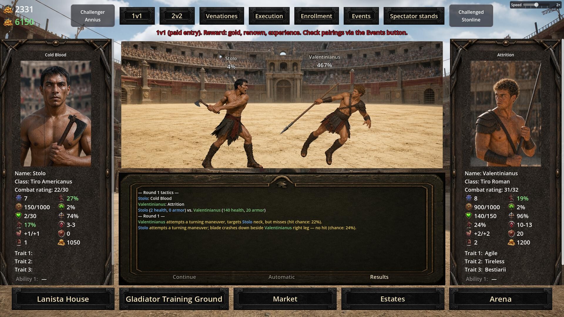 Ludus Manager: Gladiator Tycoon screenshot 14