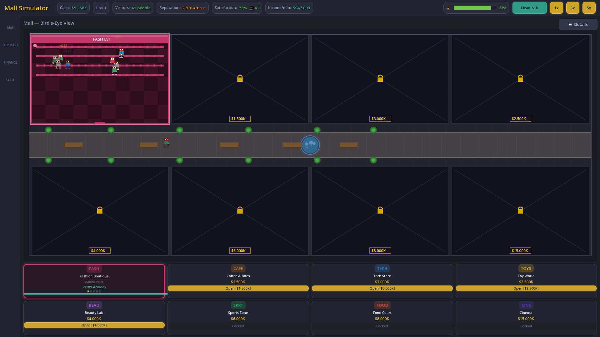 Idle Mall Simulator screenshot 5
