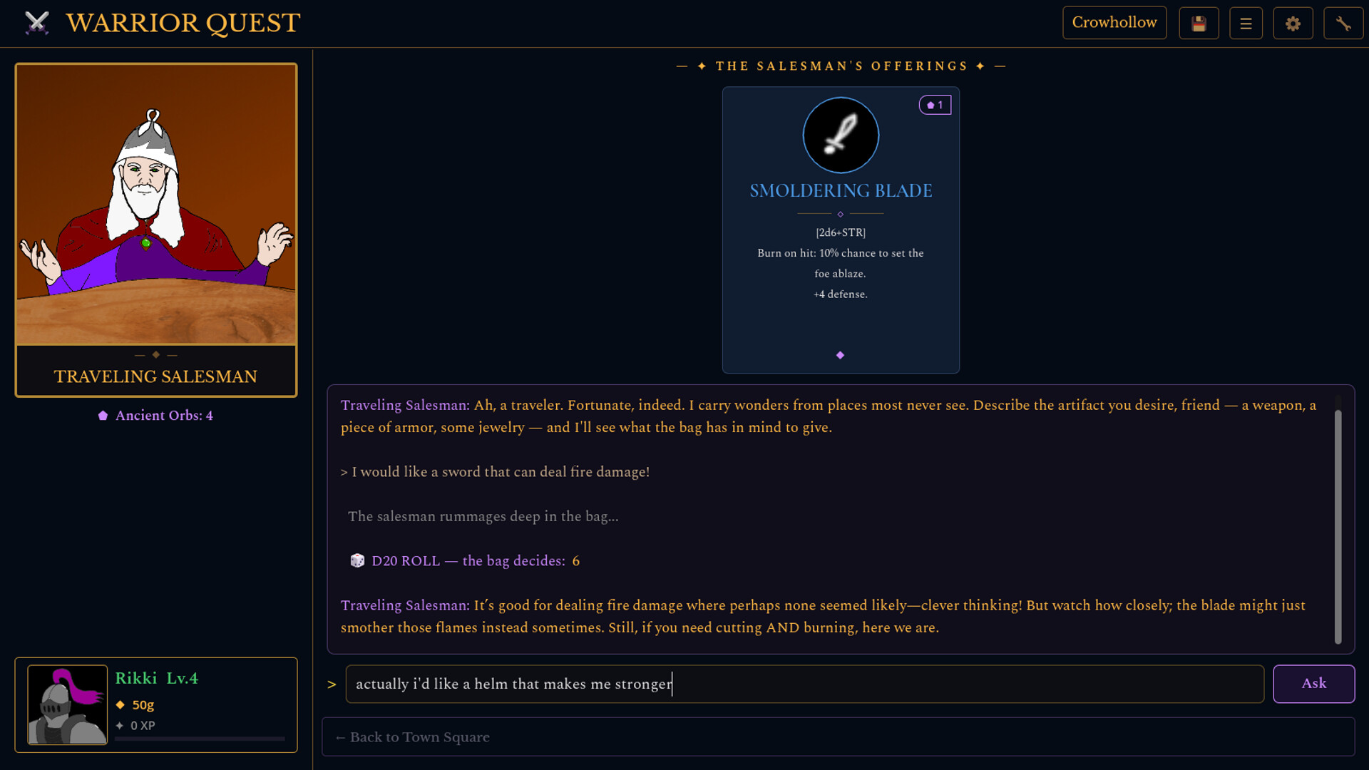 Warrior Quest screenshot 5