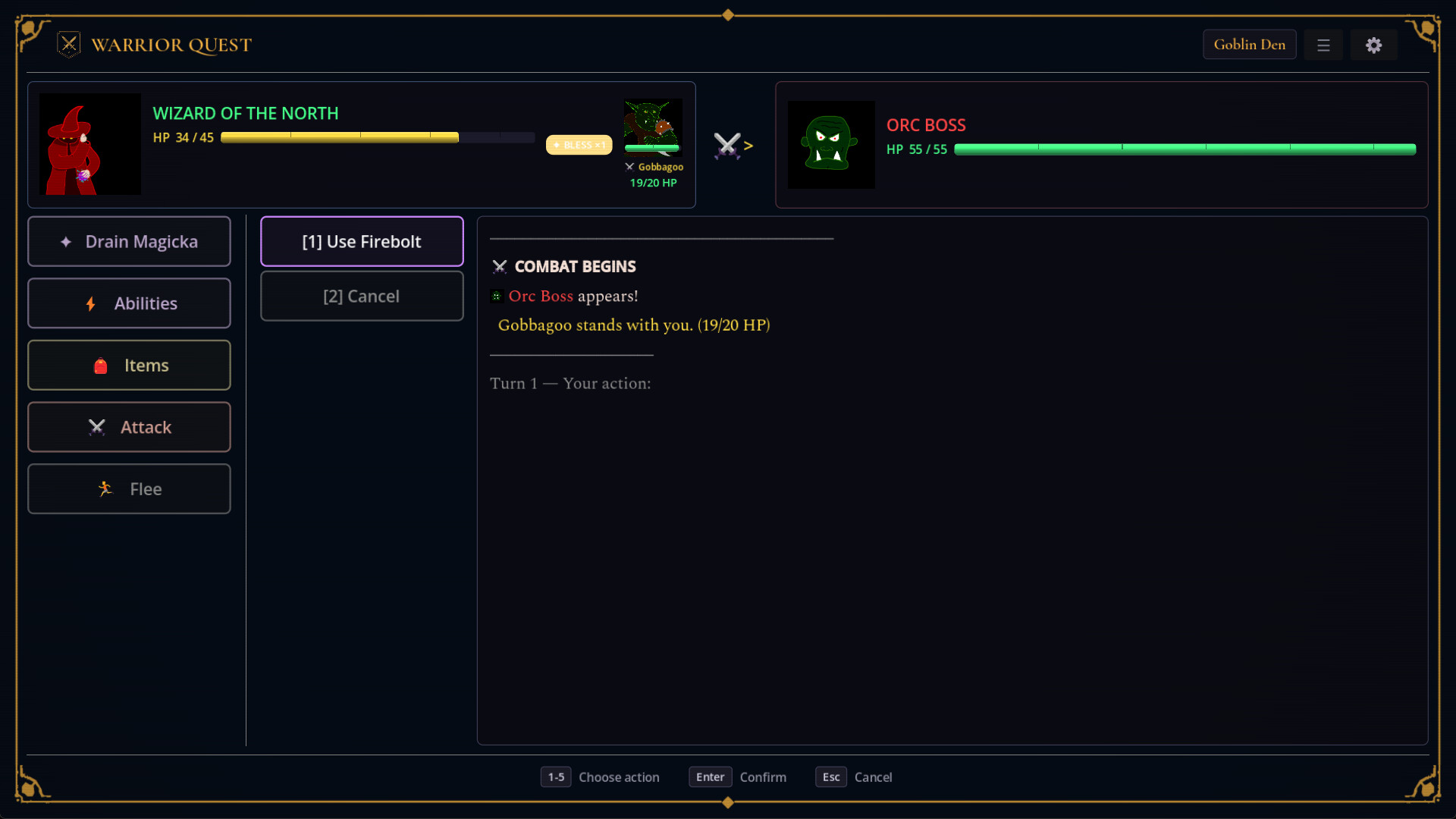Warrior Quest screenshot #2