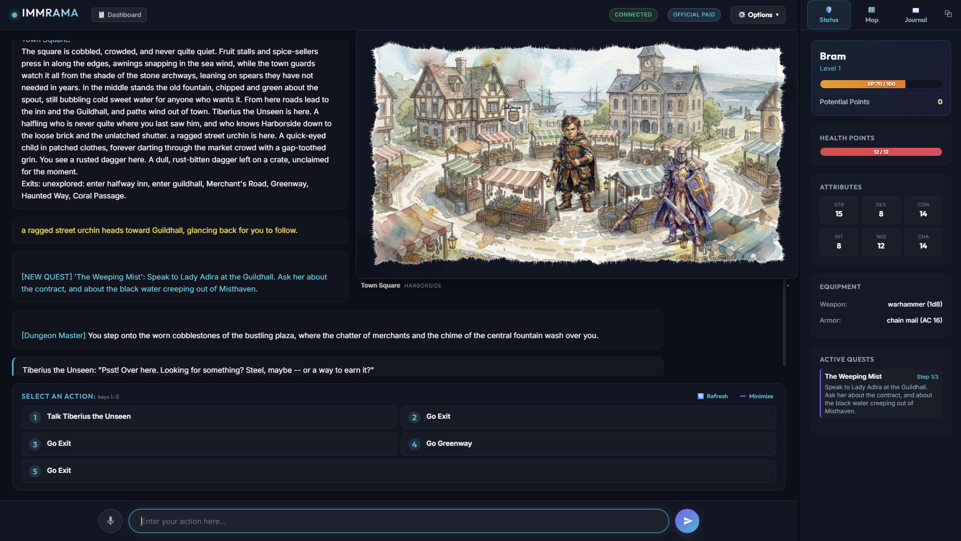 IMMRAMA: Voyages of the Otherworlds screenshot 1