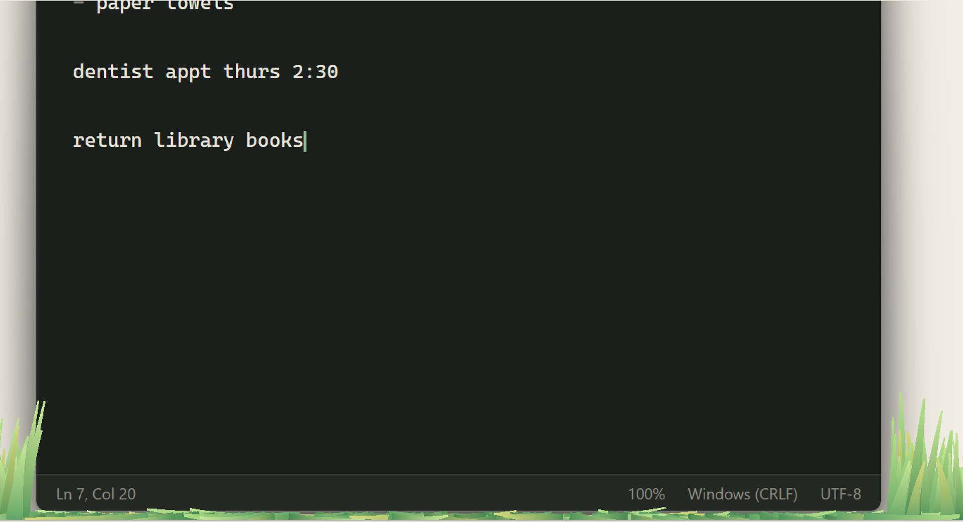 Desktop Grass screenshot 4