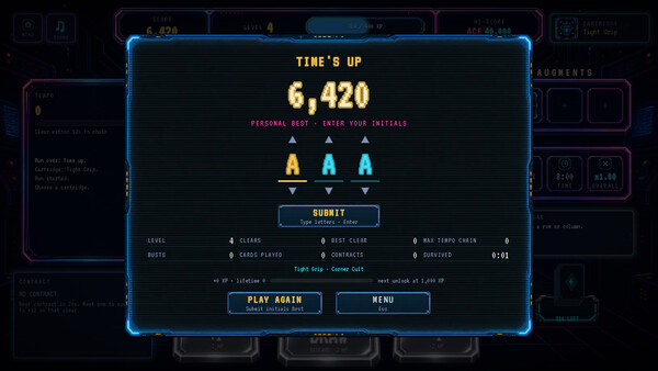 Initials: END Screenshot