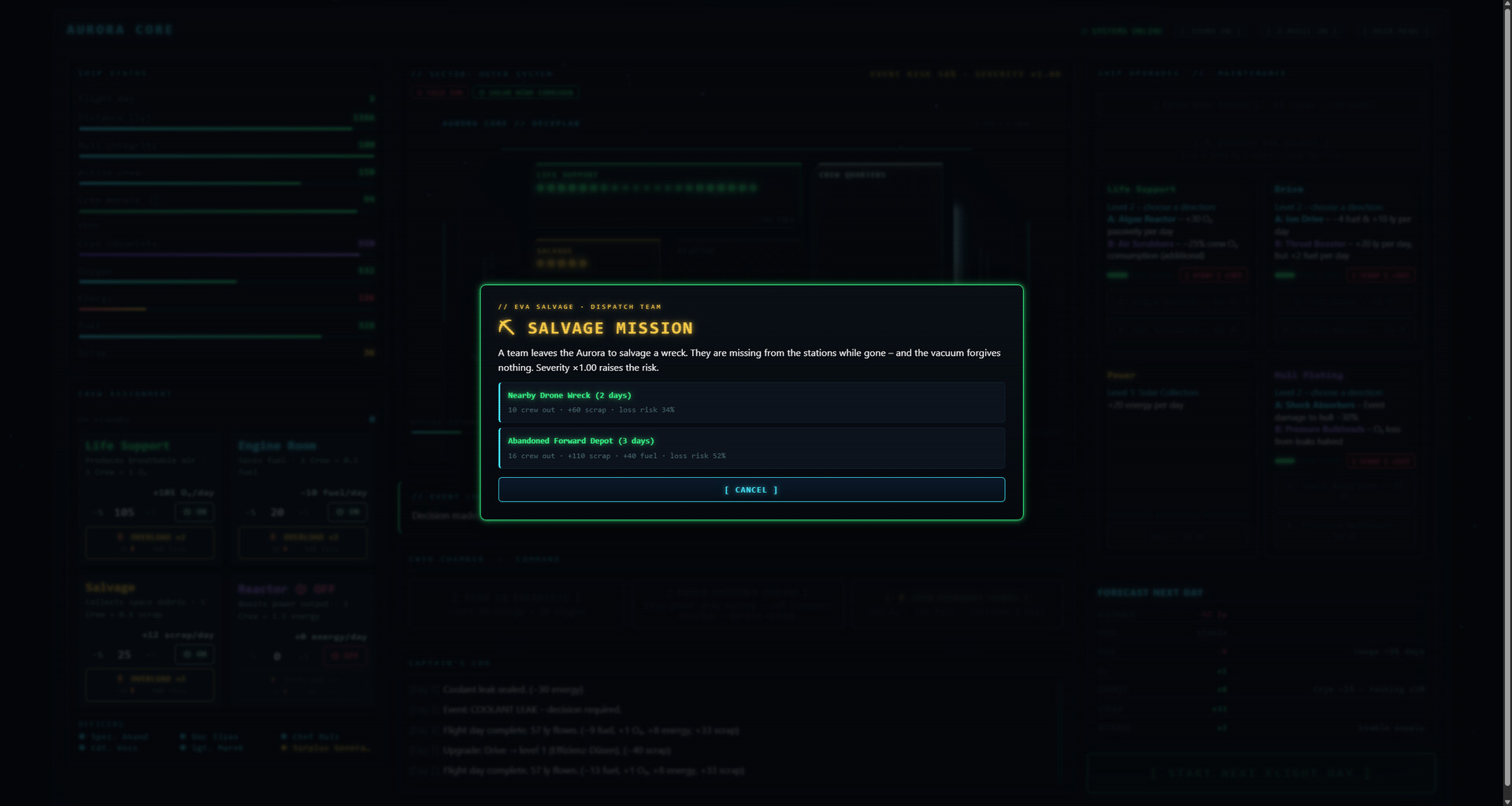 Aurora Core screenshot #4