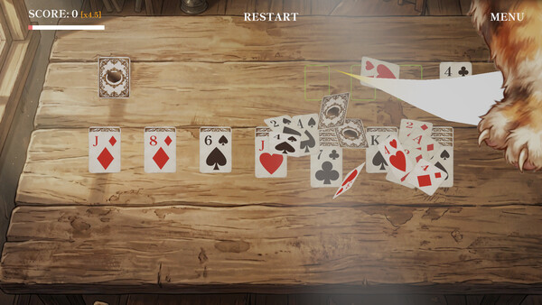 WIND CAT SOLITAIRE — скриншот 4