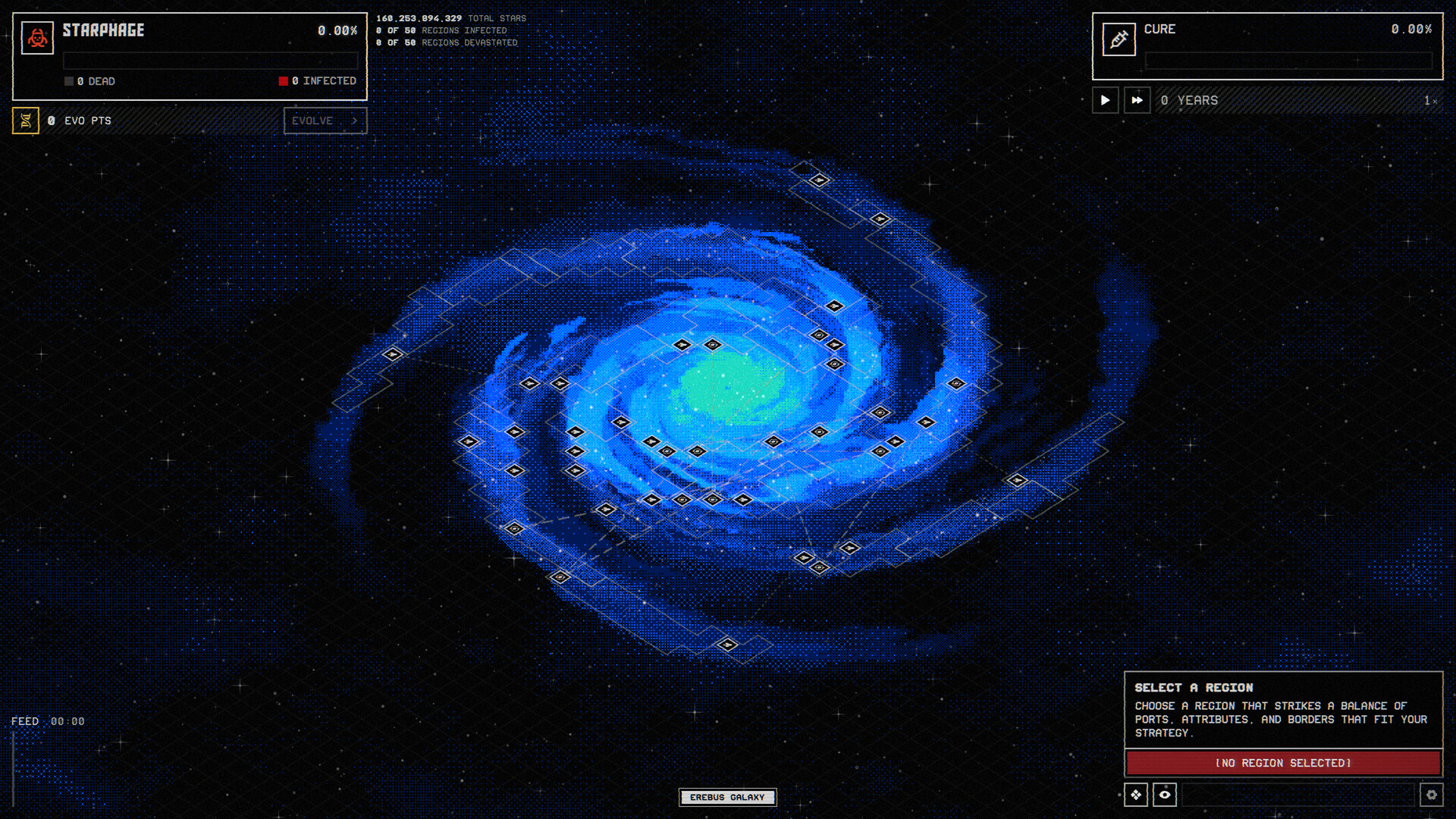 STARPHAGE: Galactic Plague Simulator screenshot 1