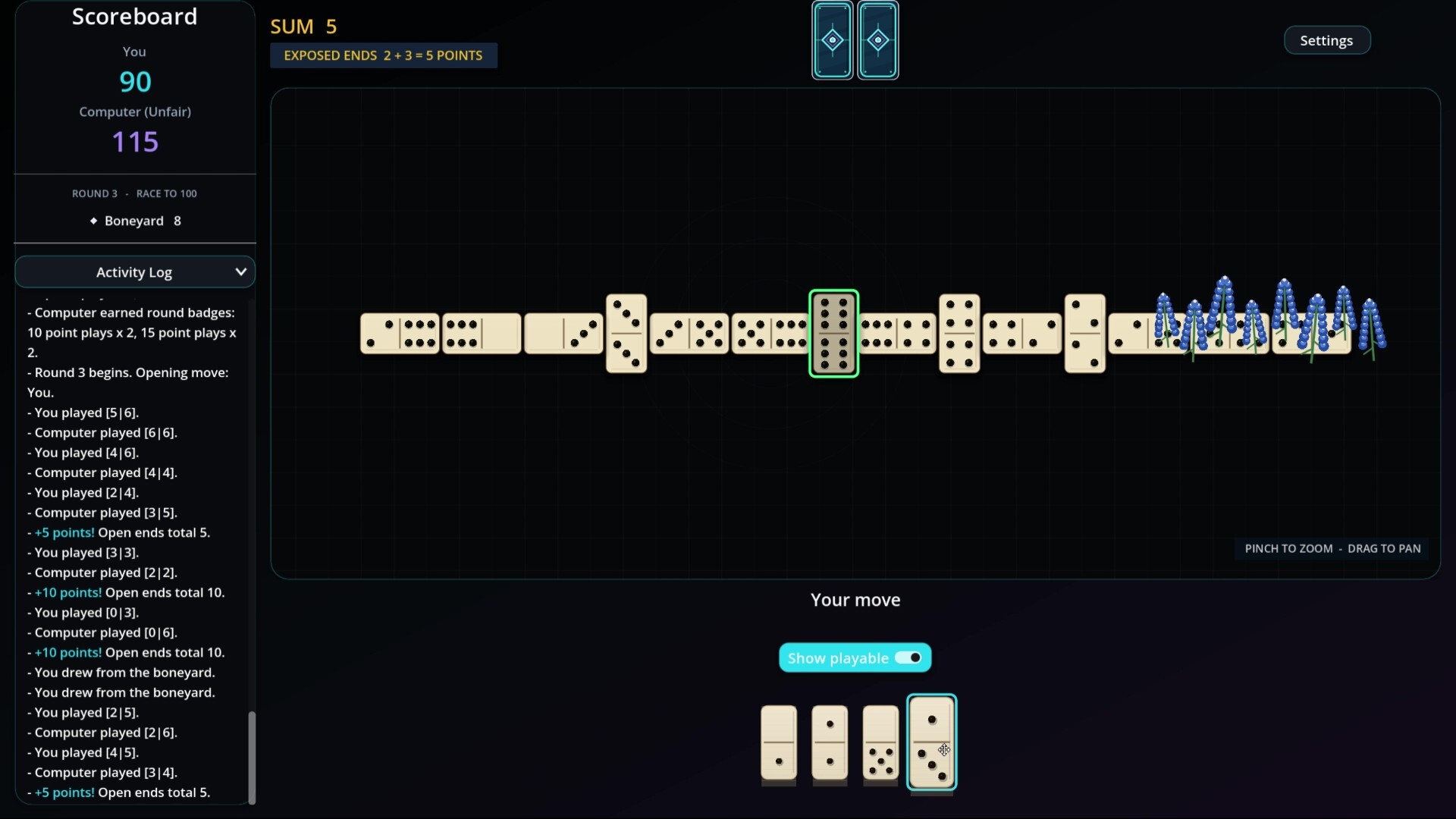 TEXAS DOMINOES screenshot 2