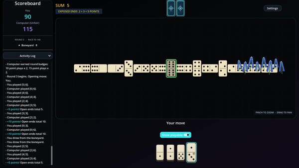 TEXAS DOMINOES screenshot 2