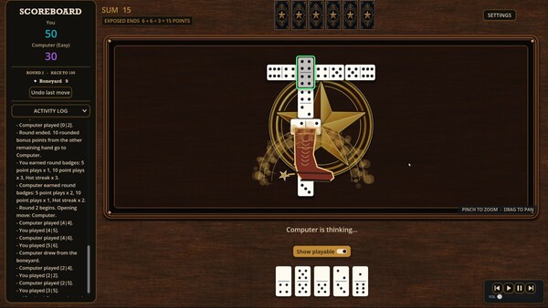 TEXAS DOMINOES screenshot 3