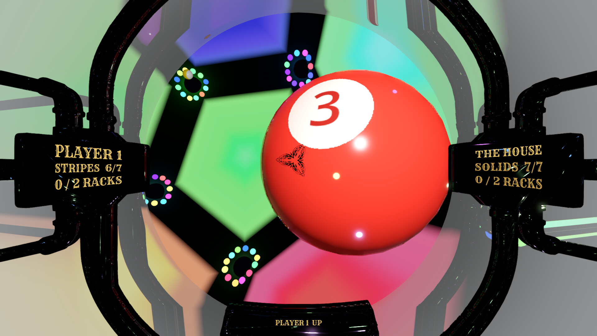 3D Bumper Billiards screenshot #1