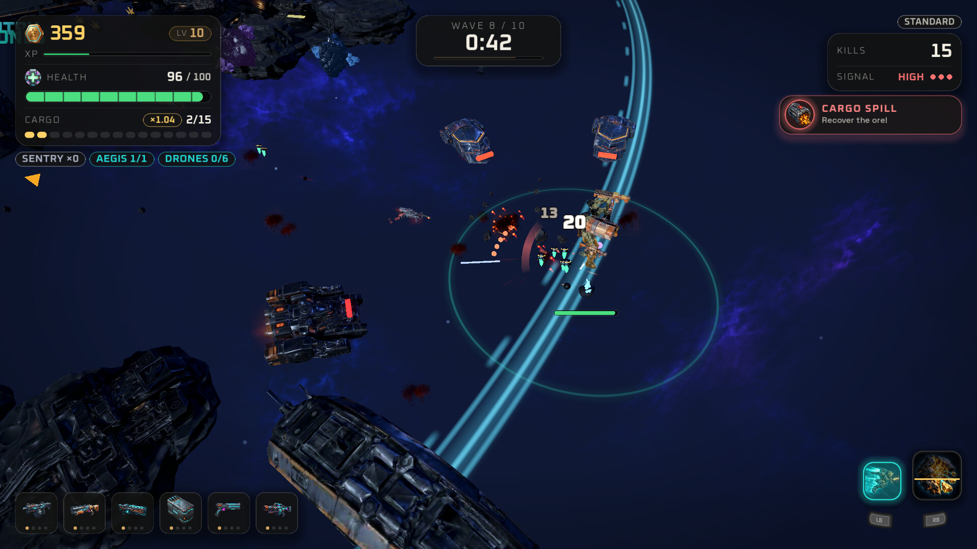Gunmetal Orbit – Screenshot 4