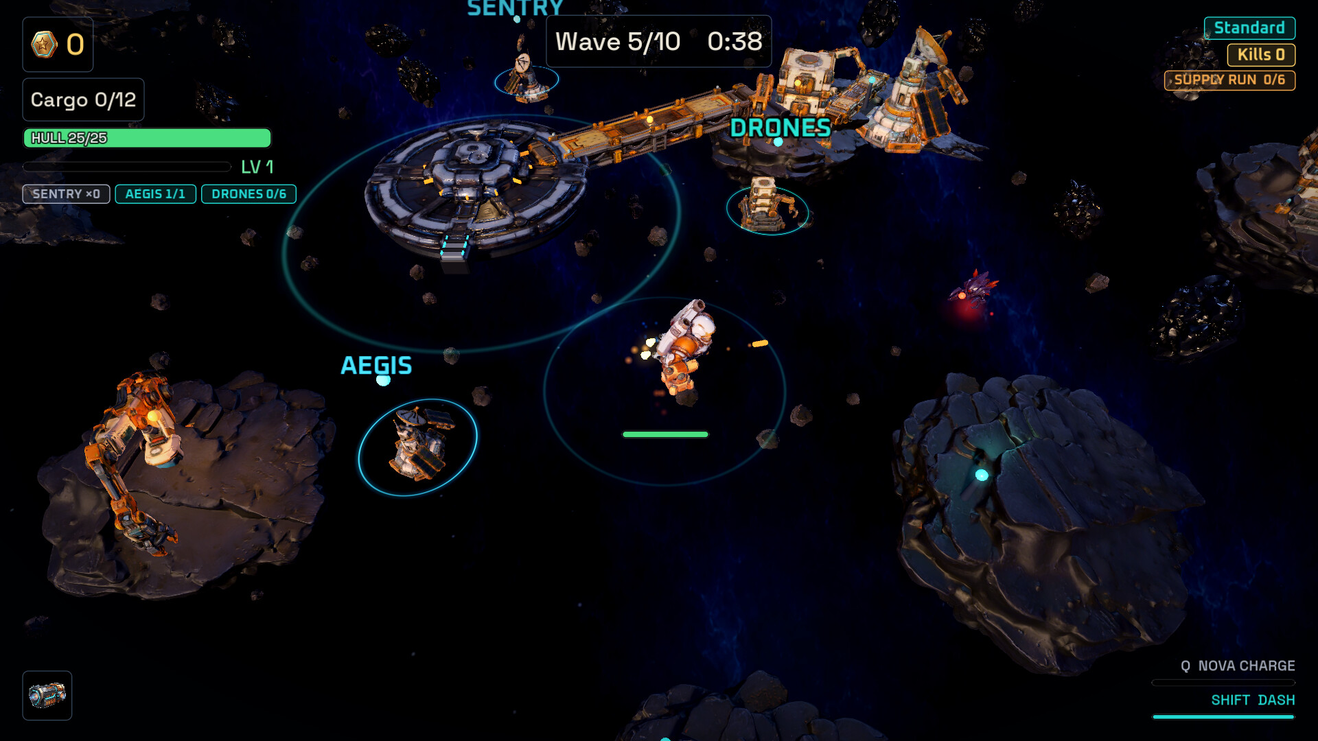 Gunmetal Orbit screenshot 3