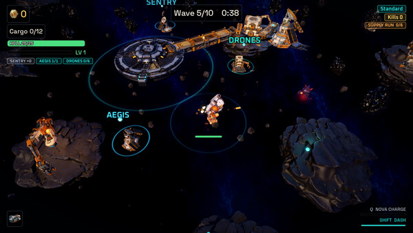 Gunmetal Orbit — скриншот 3