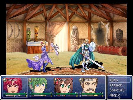 Screenshot z Crimson Sword Saga: The Peloran Wars
