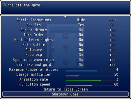 Screenshot z Crimson Sword Saga: The Peloran Wars