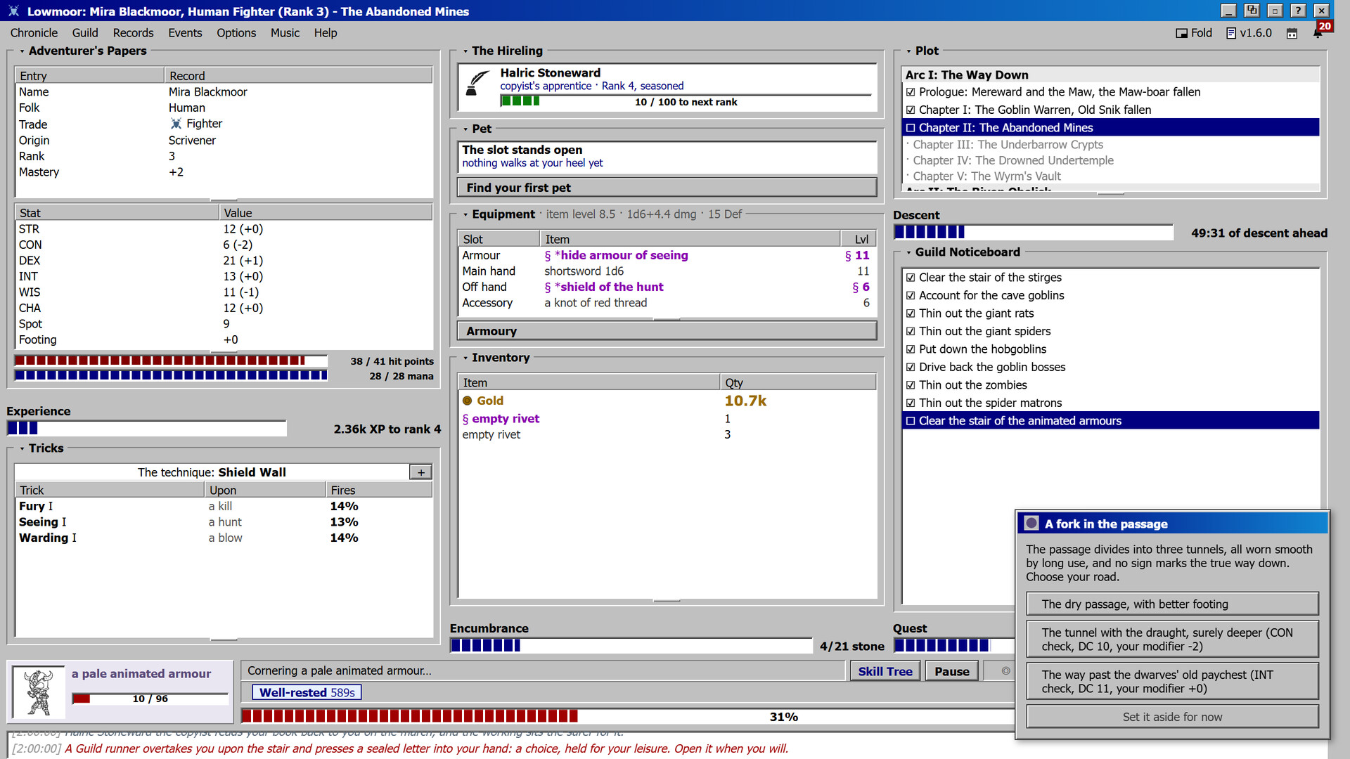 Lowmoor Idle RPG: An Adventurer's Chronicle screenshot 4