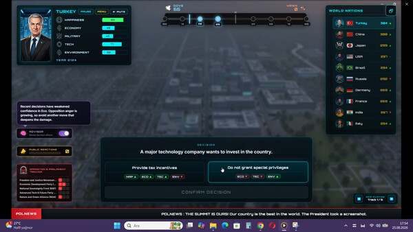 Political Survival - Head of State screenshot 3