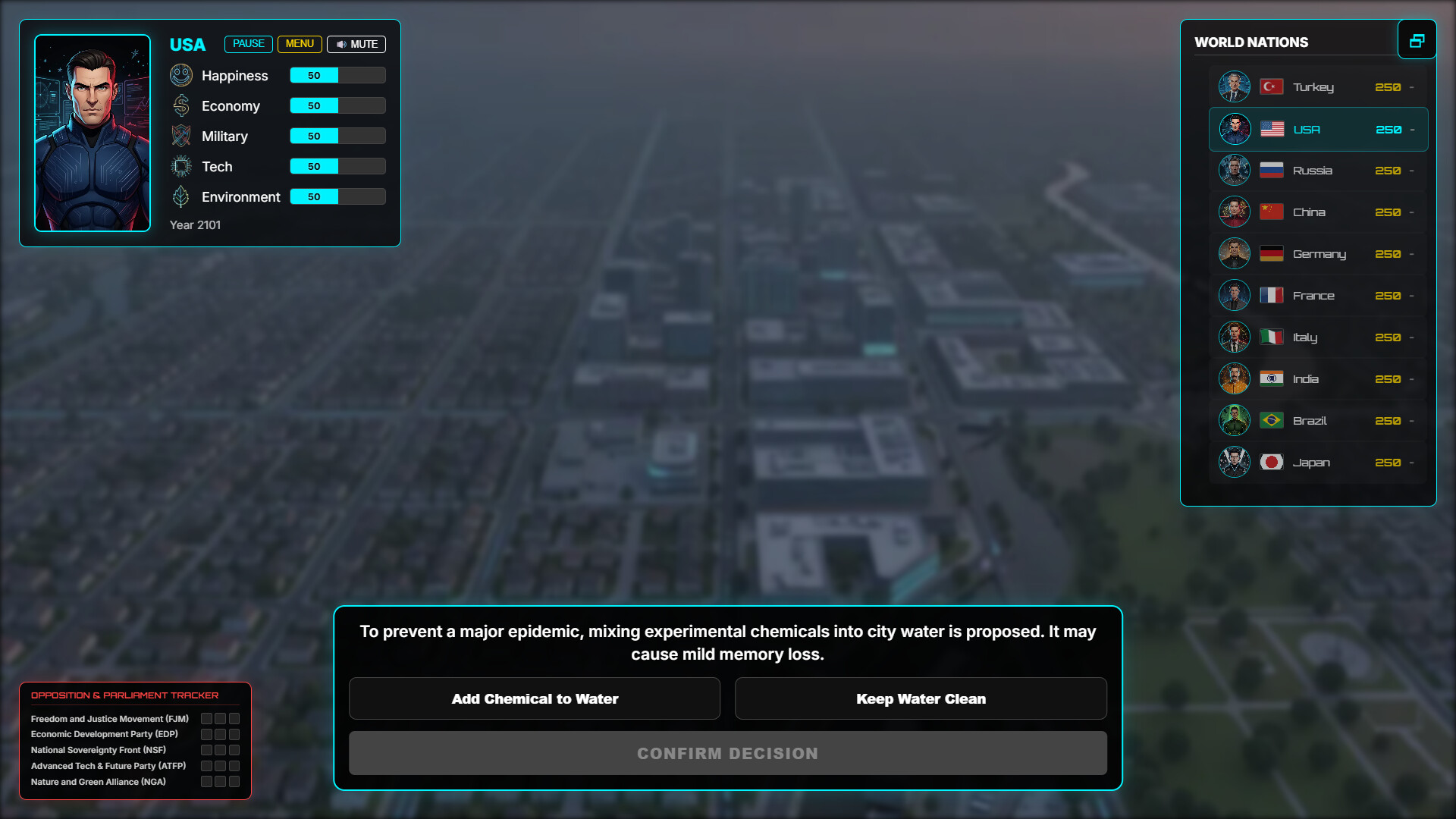 Political Survival - Head of State – Screenshot 16