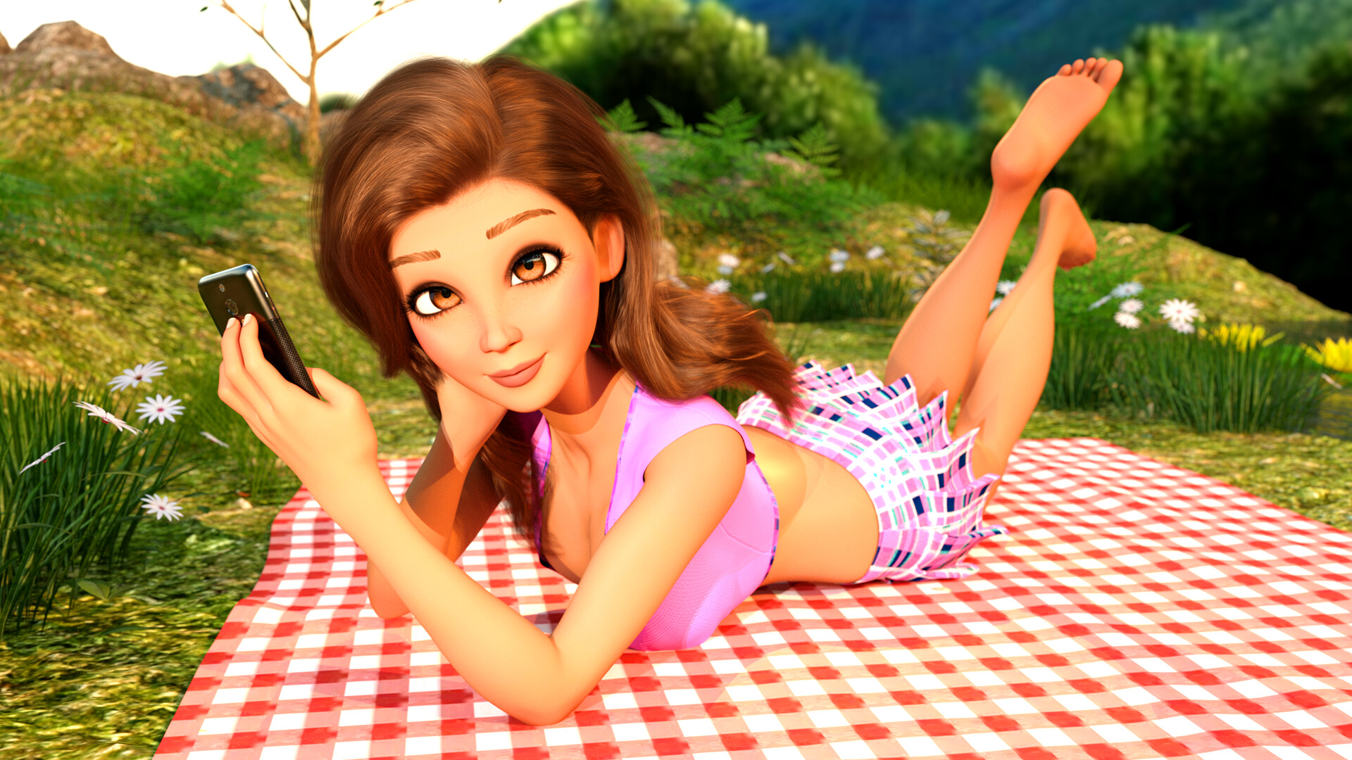 Distract The Phone Girls screenshot #5
