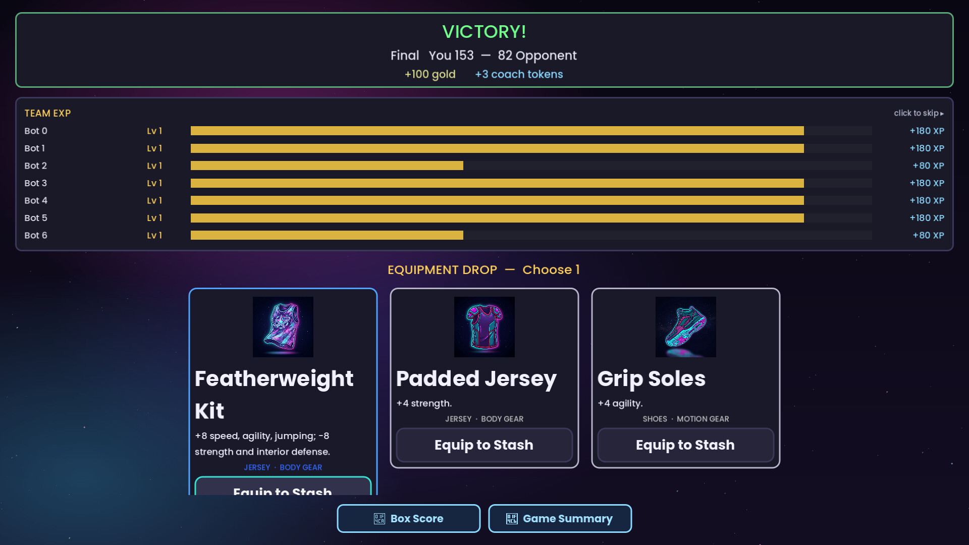 Cosmic Crossover: Roguelike Basketball screenshot 6