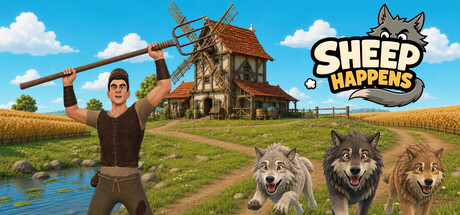 SHEEP HAPPENS — Steam game cover